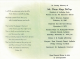 Funeral Card