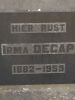 Headstone